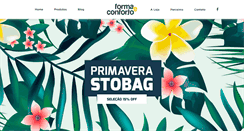 Desktop Screenshot of formaeconforto.com.br